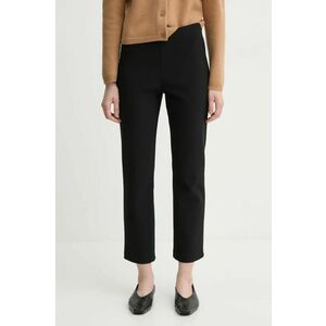 By Malene Birger pantaloni VILEA. femei, culoarea negru, mulata, high waist, Q70354003Z imagine