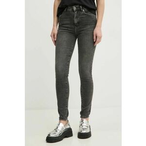 Karl Lagerfeld Jeans jeansi femei, culoarea gri, A1W10026 imagine