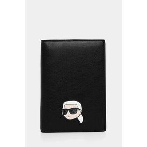 Karl Lagerfeld husa de pasaport culoarea negru, A1W32085 imagine