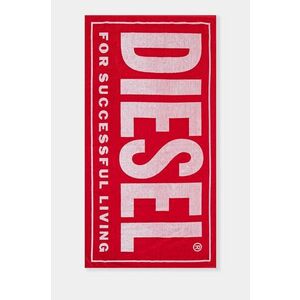 Diesel prosop din bumbac BMT-HELLERI TOWEL 88 x 174 cm culoarea rosu, 00CG4K.0JHAT imagine