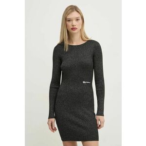 Karl Lagerfeld Jeans rochie culoarea negru, mini, mulata, A1W13011 imagine