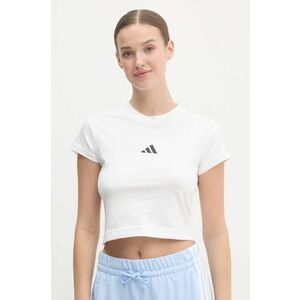 adidas tricou din bumbac Future Icons femei, culoarea alb, JE4001 imagine