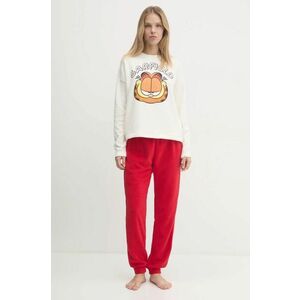 United Colors of Benetton pijama x GARFIELD femei, culoarea bej, 3DFQ3P03J imagine