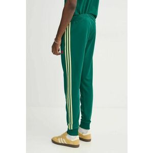 adidas Originals pantaloni de trening SST TP culoarea verde, cu imprimeu, JP1224 imagine