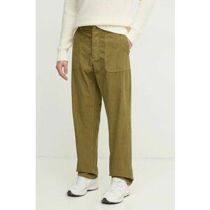 United Colors of Benetton pantaloni barbati, culoarea verde, cu fason chinos, 4FYHUF03S imagine