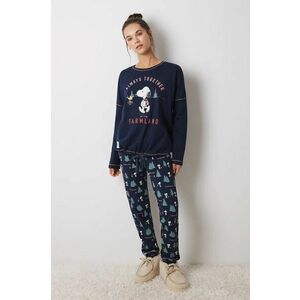 women'secret pijamale de bumbac SNOOPY bumbac, 3138615 imagine