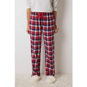 women'secret pantaloni pijama bumbac MIX AND MATCH PERFECT MATCH culoarea rosu, bumbac, 3708470 imagine