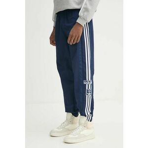 adidas Originals pantaloni de trening Adibreak culoarea albastru marin, cu imprimeu, JD4258 imagine