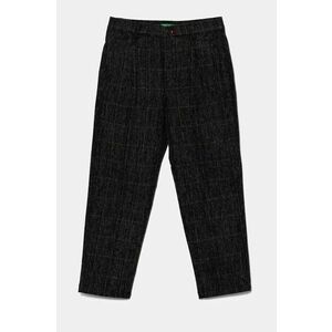 United Colors of Benetton pantaloni copii culoarea gri, modelator, 47LUCF03Z imagine