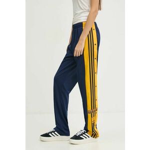 adidas Originals pantaloni Adibreak femei, culoarea albastru marin, modelator, JP2306 imagine