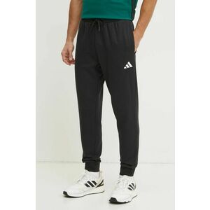 adidas pantaloni de trening Feelcozy culoarea negru, neted, JE3815 imagine