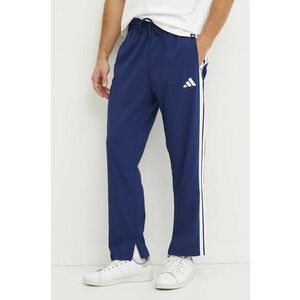 adidas pantaloni STNFRD barbati, culoarea albastru marin, modelator, JE6400 imagine