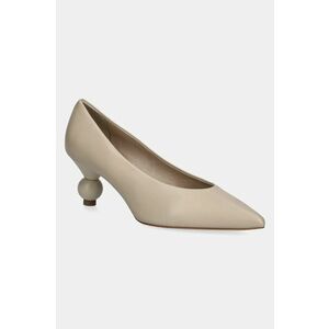 Weekend Max Mara pantofi culoarea bej imagine