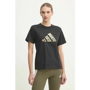 adidas tricou din bumbac W T MET TEE femei, culoarea negru, JJ4059 imagine