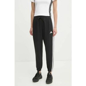 adidas pantaloni de trening Essentials culoarea negru, cu imprimeu, JE1276 imagine