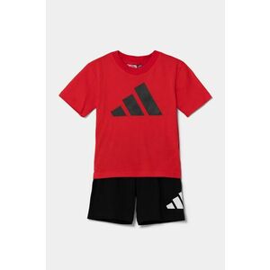 adidas set de bumbac pentru copii culoarea rosu, JC9723 imagine