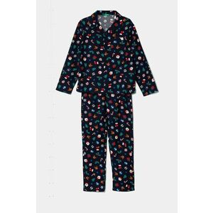 United Colors of Benetton pijama culoarea albastru marin, modelator, 4XPR0P008 imagine