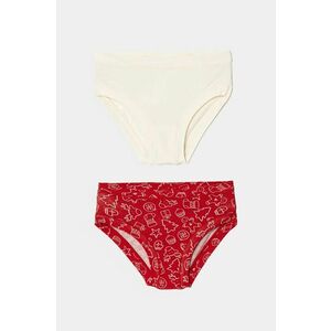 United Colors of Benetton chiloti copii 2-pack culoarea bej, 3LFC0S027 imagine