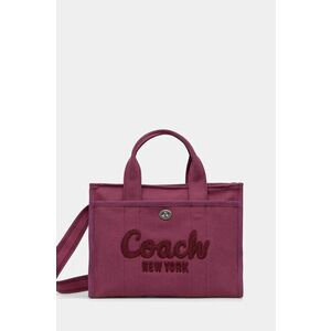 Coach poseta culoarea violet imagine