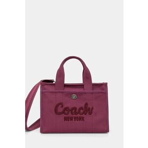 Coach poseta culoarea violet imagine