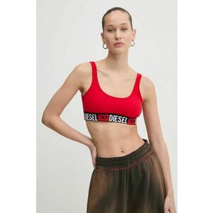 Diesel sutien culoarea rosu, neted imagine