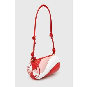 Fiorucci poseta de piele Tricolor Leather Mini Mella Bag culoarea rosu, U01FPABA002LE04MU01 imagine