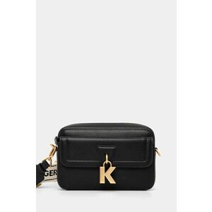 Karl Lagerfeld poseta de piele culoarea negru, A1W30406 imagine