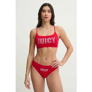 Juicy Couture compleu JUICY SLOGAN BRALETTE culoarea rosu, JCTUS125957 imagine