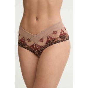 Chantelle chiloti brazilieni culoarea bej, C26040 imagine