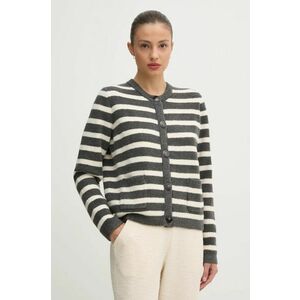 Pedro del Hierro cardigan din amestec de lana culoarea gri, 3518686 imagine