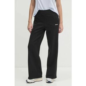 Dkny pantaloni de trening culoarea negru, neted, DP5P3546 imagine