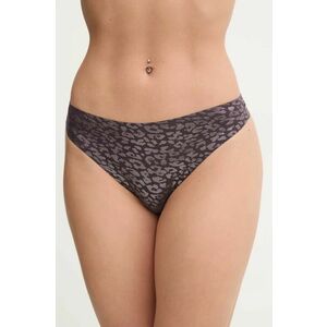 Chantelle tanga culoarea gri, C11DG9 imagine