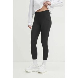 Dkny colanti femei, culoarea negru, neted, DP5P3555 imagine