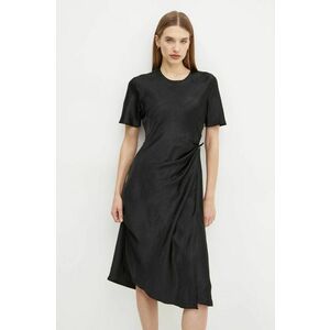 Marc O'Polo rochie culoarea negru, mini, drept, 410109521533 imagine