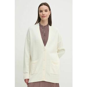 Sisley cardigan din lana culoarea bej, light, 122NM602E imagine