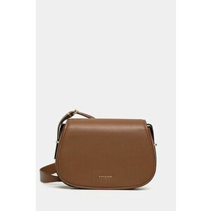 MICHAEL Michael Kors poseta de piele culoarea maro, 30R5GL0M2L imagine