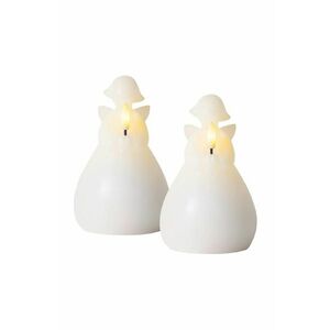 Sirius set de decorațiuni de crăciun cu led Lucia Engel 2-pack culoarea alb imagine