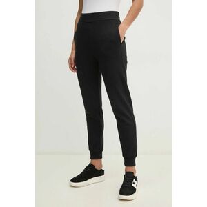 North Sails pantaloni de trening din bumbac culoarea negru, neted, 074525 imagine