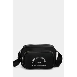 Karl Lagerfeld borsetă K/RSG culoarea negru, A1M30101 imagine