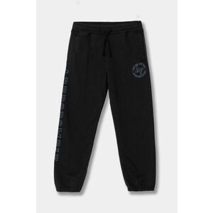 Abercrombie & Fitch pantaloni de trening pentru copii culoarea albastru marin, neted, KI234-4085 imagine