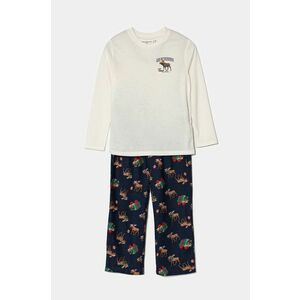 Abercrombie & Fitch pijama culoarea bej, modelator, KI213-4021 imagine