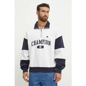 Champion bluza barbati, culoarea gri, modelator, 220435 imagine