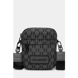 Karl Lagerfeld borsetă K/MONOGRAM culoarea gri, A1M30412 imagine