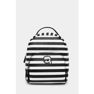 Karl Lagerfeld rucsac femei, culoarea negru, mic, modelator, A1W30132 imagine