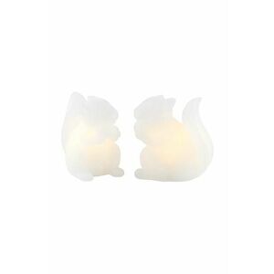 Sirius set de decorațiuni de crăciun cu led Evelyn Egern 2-pack culoarea alb imagine