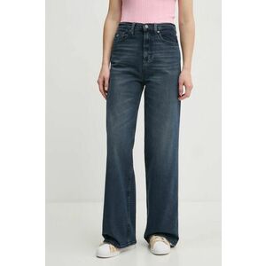 Tommy Jeans jeansi femei, culoarea albastru marin, DW0DW19583 imagine