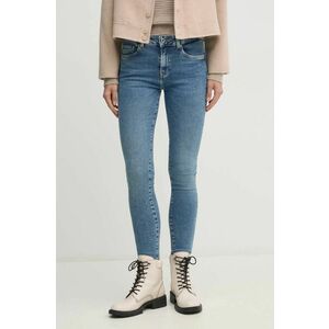 Pepe Jeans jeansi SKINNY JEANS MW REGENT femei, PL204728IA3 imagine