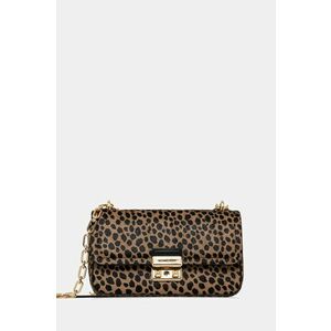 MICHAEL Michael Kors poseta de piele culoarea bej, 30R5G2RL5O imagine