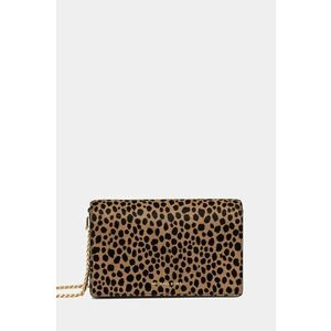 MICHAEL Michael Kors poseta de piele culoarea bej, 32R5GJ6C8O imagine