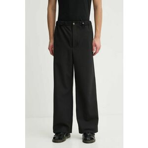 Nanushka pantaloni din lână culoarea negru, chinos, NM24FWPA24599 imagine